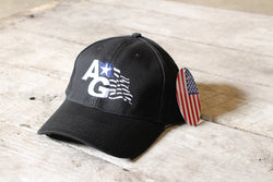 American AG Flag Logo American Made Cap