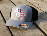 American AG Flag Flexfit® Jersey Trucker Cap