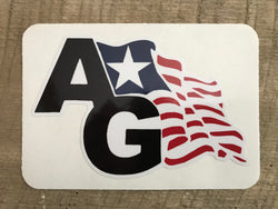 AG Flag Logo Decals