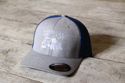 American Agriculture Original Logo Flexfit® Melange Jersey Trucker Cap