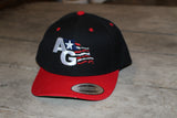 American AG Flag Logo Flexfit® SnapBack Cap