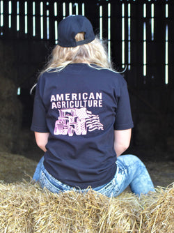 Ladies American Agriculture Tee