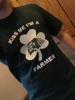 Kiss Me I'm A Farmer Tee